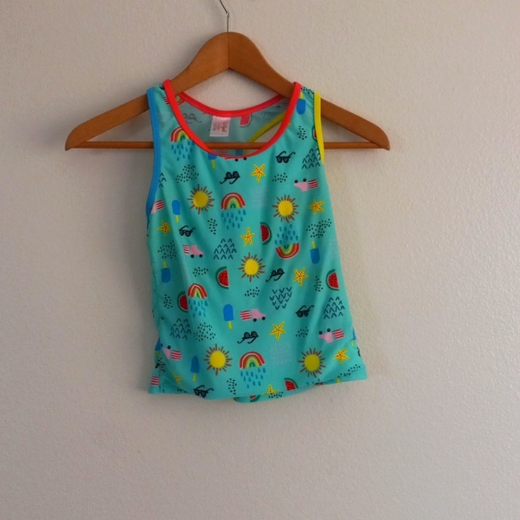 Cat & Jack Other - Cat and Jack Girls Tankini Size L